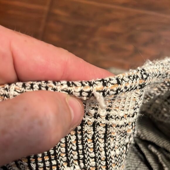 Nordstrom Rack Moda Academia Tweed Ruffle Bottom Skirt Feminine Schoolgirl - Picture 7 of 10